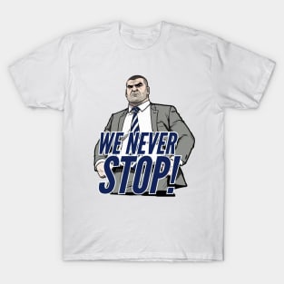 Spurs Never Stop T-Shirt
